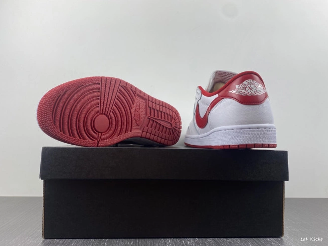 Varsity 705329-101 Red 1 Jordan Low Retro White 0617